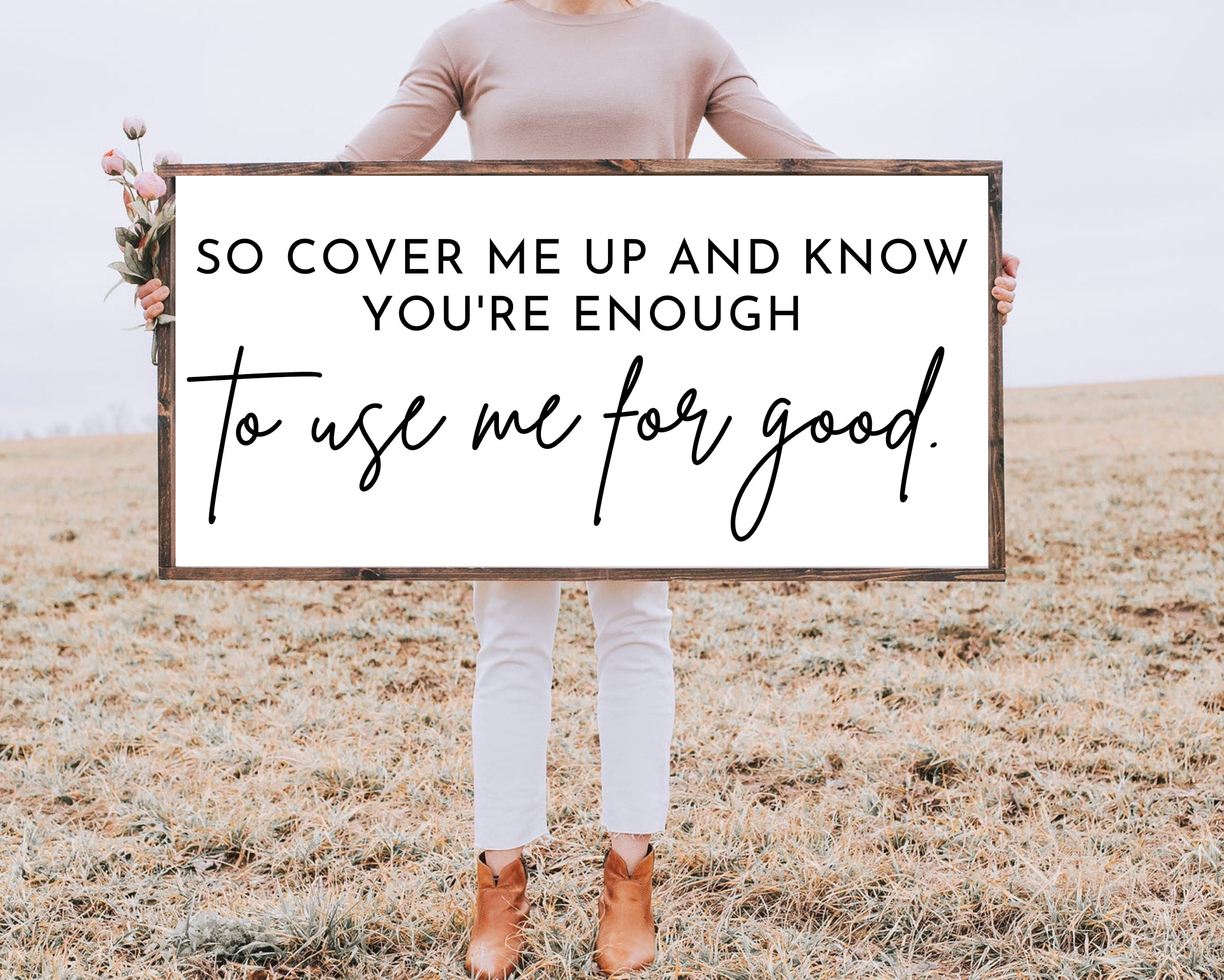 Art & Collectibles Cover Me Up Wallen design **Digital File Only