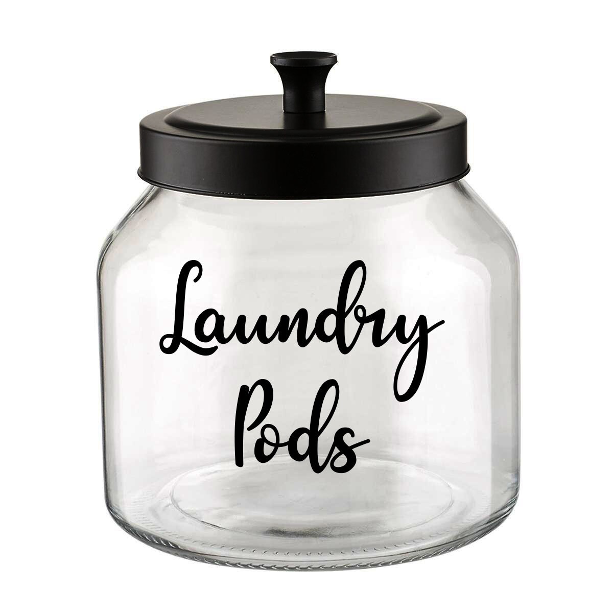 Laundry Pods Label Decal / Laundry Room Decor Laundry Etsy Australia