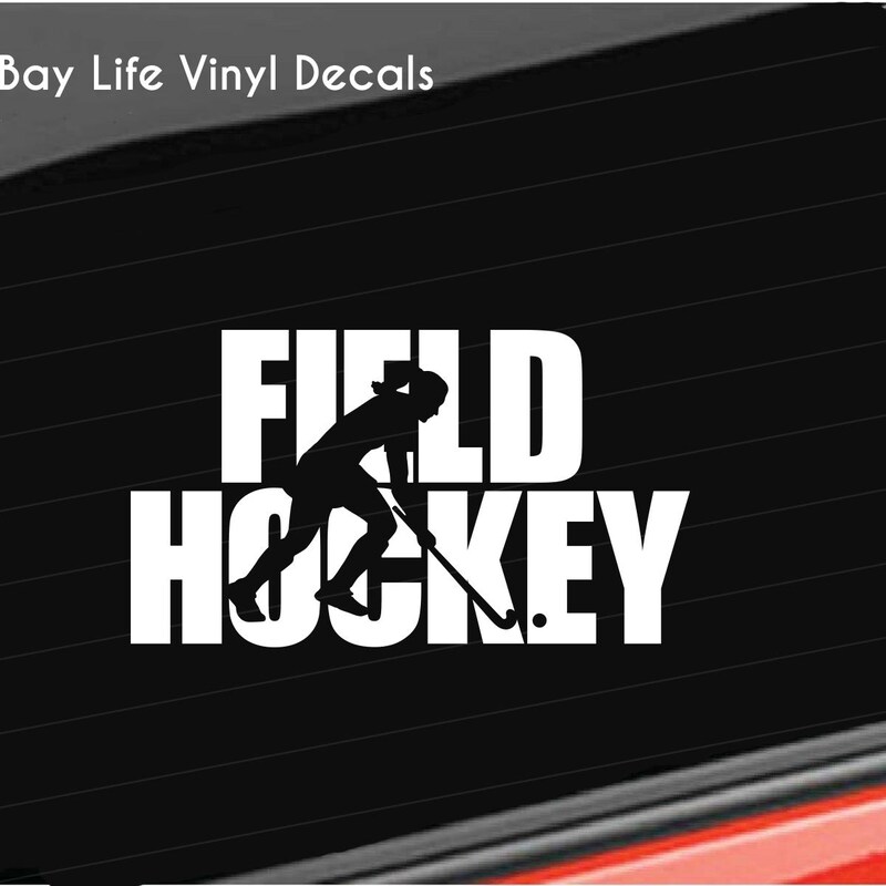 Field Hockey Decal - Etsy