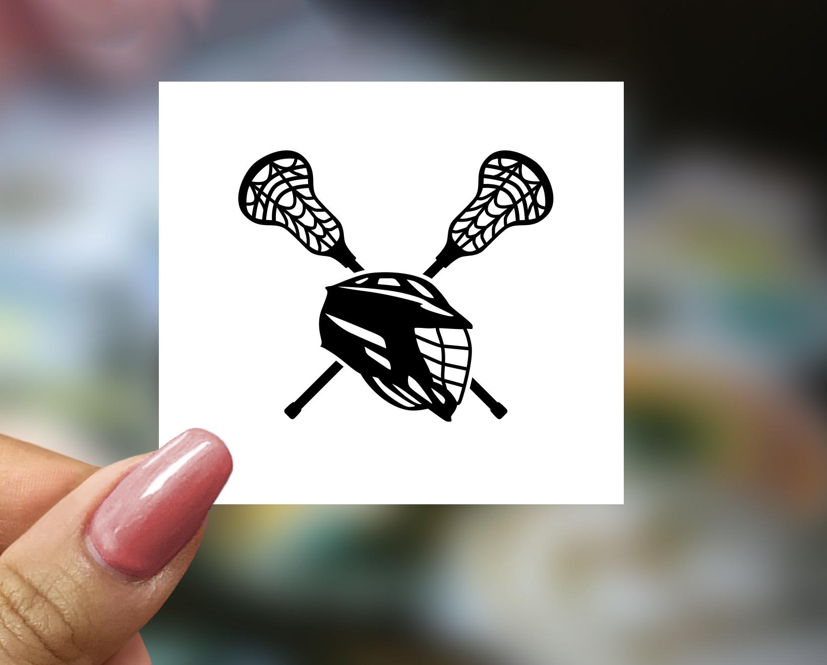 Lacrosse Vinyl Decal, Lax Decal, Lax Sticks Decal, Sports Lacrosse Home ...