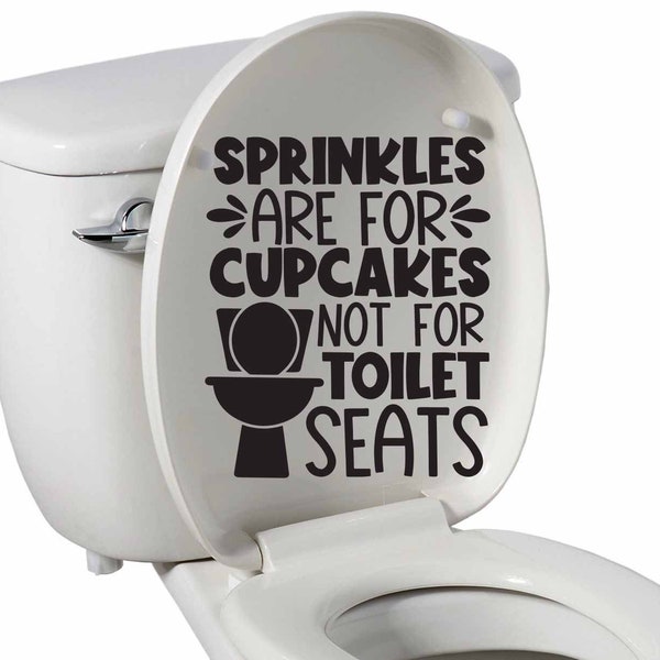 Toilet Decal Etsy