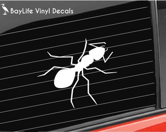 Ant Vinyl Decal, Insects Bug Ants Decal, Garden House Ant Sticker Home/Laptop/Computer/Truck/Car Bumper Sticker Decal