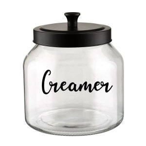 Coffee Creamer Jar 