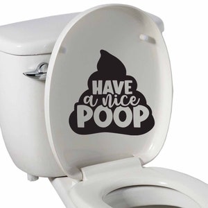 Toilet Seat Vinyl Decal, Bathroom Vinyl Decal, Fart Zone Toilet Decal, Car/Truck/Home/Home Bathroom/Computer/Bathroom Decal