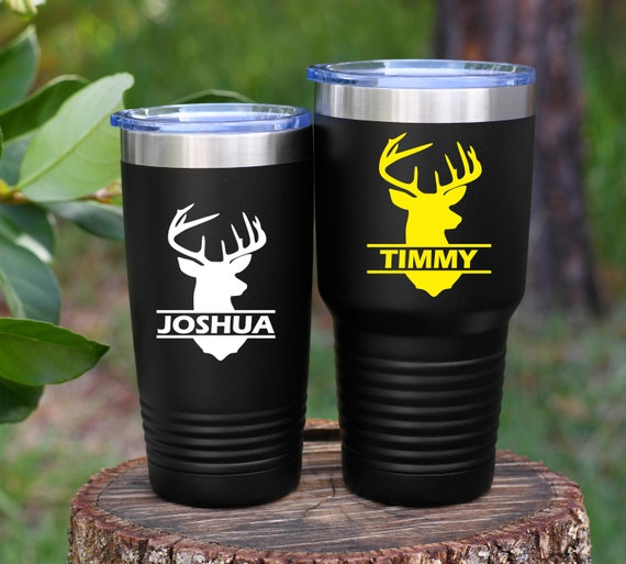 Hunting Water Bottle Stickers, Vinyl Deer Decals, Hunting Decals for  Trucks, Cars and Vehicles. Hunting Decals for Tumblers, Hunting Tumbler  Sticker