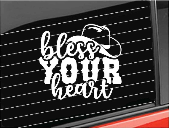 Smart Blessed With Swirls Hearts Christian Vinyl Decal For Car Window Wall Laptop Sticker -SD-756- Black/White Size 5" X 11" (Black) Pack