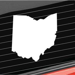 Ohio State Vinyl Decal, Ohio Vinyl Decal, Ohio State Sticker Home/Laptop/Computer/Truck/Car Bumper Sticker Decal