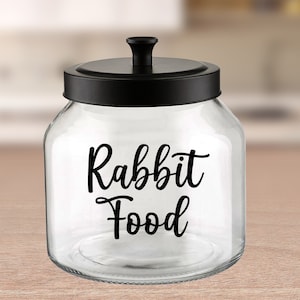 Rabbit Food Storage Etsy