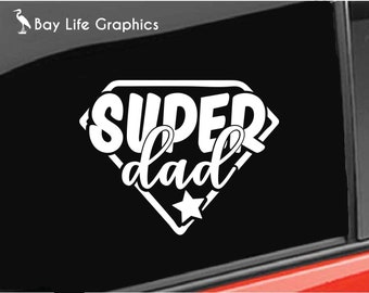 Dad Vinyl Decal, Family Fathers Day Vinyl Decal, Father Dad Quote Home/Laptop/Computer/Tumbler/Truck/Car Bumper Sticker Decal