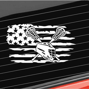 American Flag Sticker Helmet 