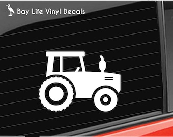 Antique Tractor Pulling Decal Sticker A1171 - 8.5x2.75 Inch White Vinyl Decal