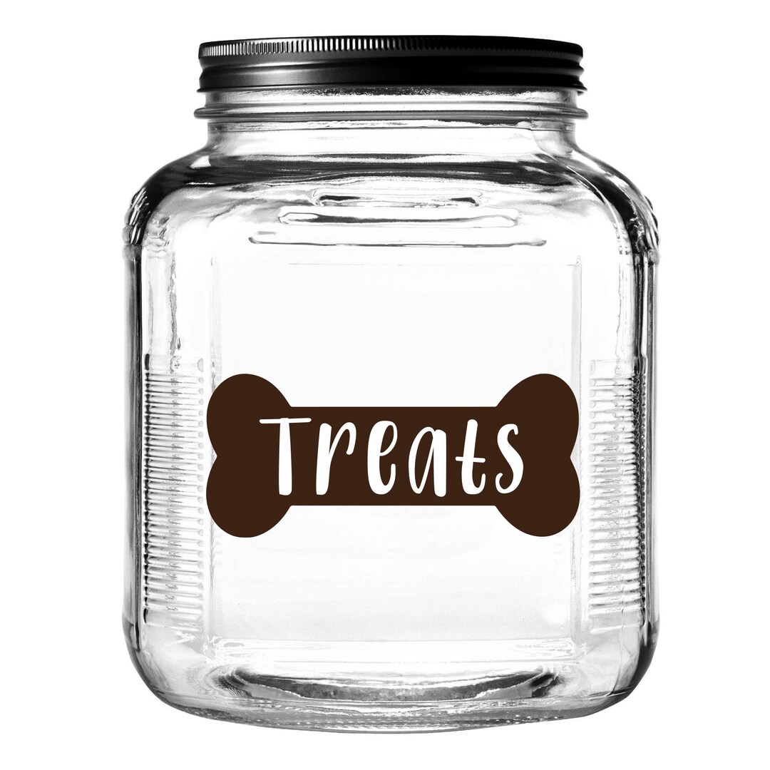 Dog Food Container Label / Dog Treats Jar Decal / Home Organization