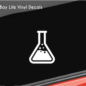 Science Chemistry Tube Vinyl Decal Car/Truck/Home/Laptop/Computer/Tumbler