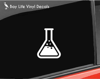 Science Chemistry Tube Vinyl Decal Car/Truck/Home/Laptop/Computer/Tumbler