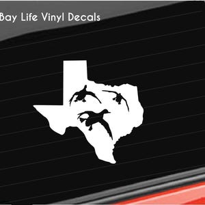 Texas State Duck Hunting Decal, Texas Duck Hunting Vinyl Decal, Duck Hunting Texas State Home/Laptop/Computer/Truck/Gun Case Decal