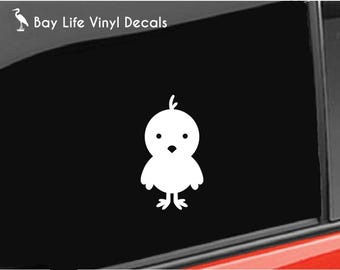 Baby Chick Vinyl Decal, Farm Baby Chicken Decal, Farm Vinyl Decal, Farm Home/Laptop/Computer/Truck/Car Bumper Sticker Decal