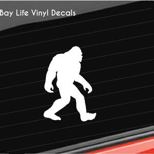 Bigfoot Vinyl Decal, Bigfoot Yeti Sasquatch Yeti Bigfoot Vinyl Decal, Bigfoot Home/Laptop/Computer/Truck/Car/Tumbler Sticker Decal