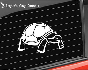 Turtle Vinyl Decal, Box Turtles Decal, Box Turtle Sticker Quote Home/Laptop/Computer/Truck/Car Bumper Sticker Decal