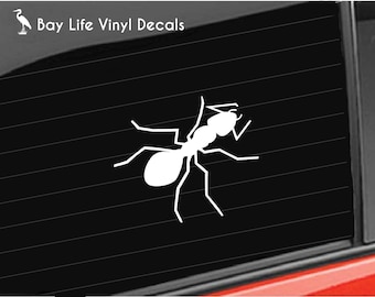 Ant Vinyl Decal, Insects Bug Ants Decal, Garden House Ant Sticker Home/Laptop/Computer/Truck/Car Bumper Sticker Decal