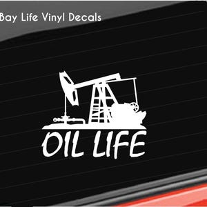 Oil Field Worker Vinyl Decal, Roughneck Oil Driller Decal, Roughneck Home/Laptop/Computer/Truck/Car/Tumbler Sticker Decal