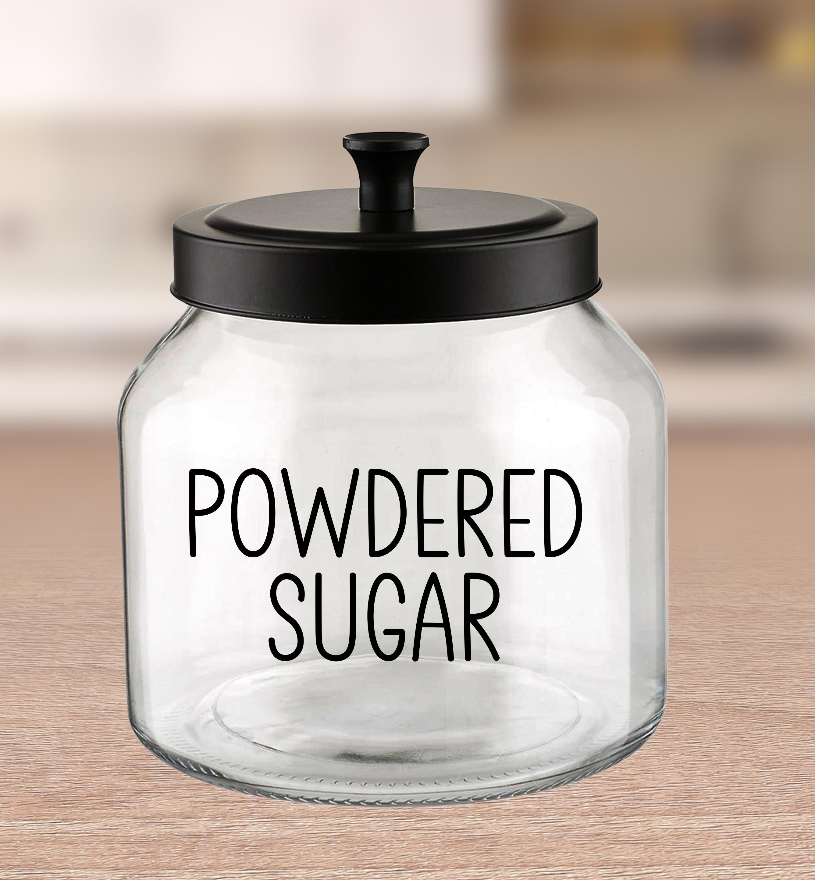 Powdered Sugar Label - Etsy
