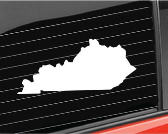 Kentucky State Vinyl Decal, Kentucky Decal, Kentucky Sticker State Kentucky Truck/Laptop/Computer/Phone/Home/Bumper Sticker Vinyl Decal