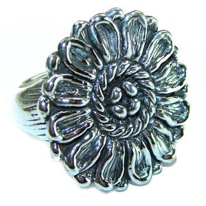 Bali Made Sterling Silver Ring size: 6, Artisan Handcrafted Women&#39;s Ring, Timeless Boho Jewelry Gift