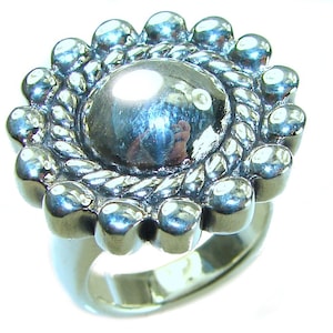 Precious Flower Bali .925 Sterling Silver Handcrafted Ring size: 7 Unique Boho Jewelry Gift for Her
