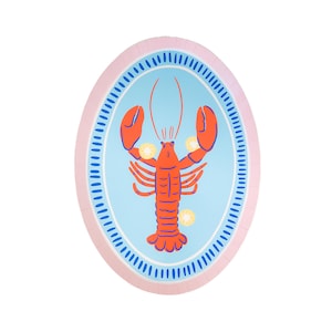 Le Dinner Lobster Large Plates - Set of 8 Paper Plates