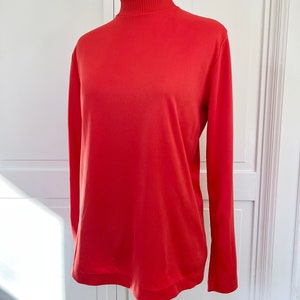 Vintage 80s JC Penny Mockneck Shell, Small