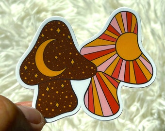 Groovy Shroomy Mushroom Sticker