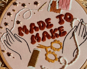 Made to Make - PDF Embroidery Pattern
