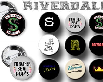 Riverdale Party Supplies 8 Sticker Sheets Riverdale Party Favors Set ~ Bundle Includes 100 Riverdale Stickers