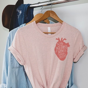 Book Lover Hearts | Bone Season | Jaxon Hall | Short-Sleeve Unisex T-Shirt | &quot;Hearts are frivolous things, good for nothing but pickling.&quot;