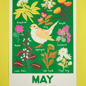 Mai Futter Risograph Print