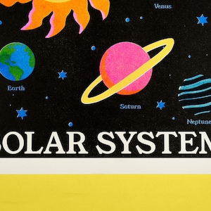 Solar System Print image 2