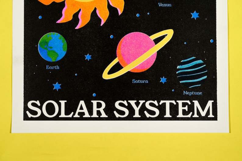 Solar System Print image 2