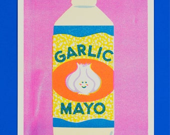 Garlic Mayo Print