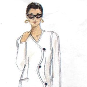 Jack & Skirt by Bill Blass - Vogue 1706 - Uncut Sewing Pattern