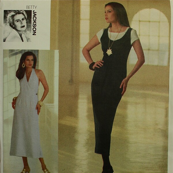 Wrap Dresses and Top by Betty Jackson- Vogue 1180 - Uncut Pattern  Sizes 6-8-10  Bust 31.5-32.5-34"