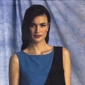 Overlay Drape Dress by Donna Karan - Vogue 1396 - Uncut Sewing Pattern