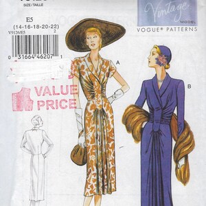 Vogue 9126 Dress Sewing Pattern