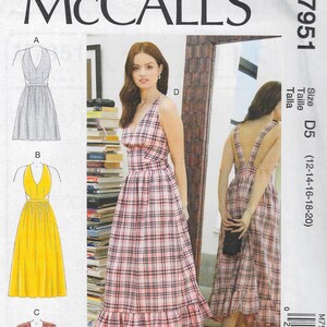 Summer Dresses - McCall&#39;s 7951 - Uncut Sewing Pattern