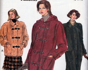 Coat with Optional Hood - Vogue 7901 - Uncut Pattern