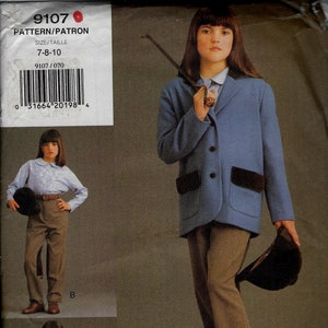 Vogue Riding Jacket Pattern - Etsy