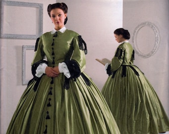 Southern Belle Costume by Kay Gnagey - Simplicity 2887 Museum Curator Pattern - Uncut Pattern