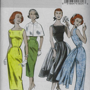 Retro 1952 Jurk & Capelet Herdruk - Butterick 5032 - Uncut Patroon