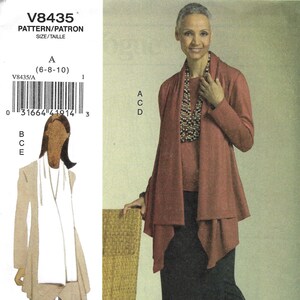 Jacket, Top, Skirt & Pants - Vogue 8435 - Uncut Sewing Pattern