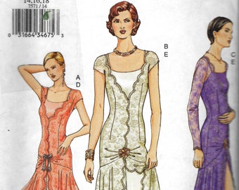 Lace Dress & Slip - Vogue 7571 - Uncut Sewing Pattern