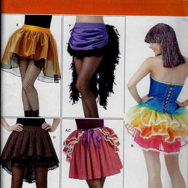 Costume Skirts & Bustles by Andrea Schewe - Simplicity 1346 - Uncut Pattern